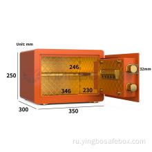 Mini Safe Safe Lock отпечатка пальцев и безопасность цифрового блокировки